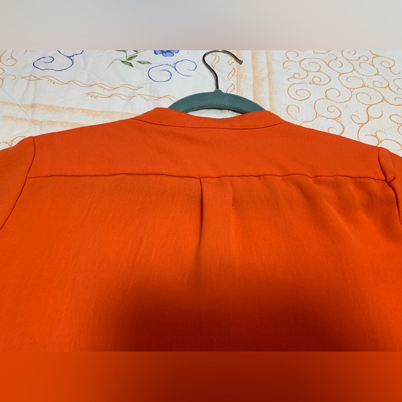 Orange long sleeve blouse from Mandee - Picture 11 of 16
